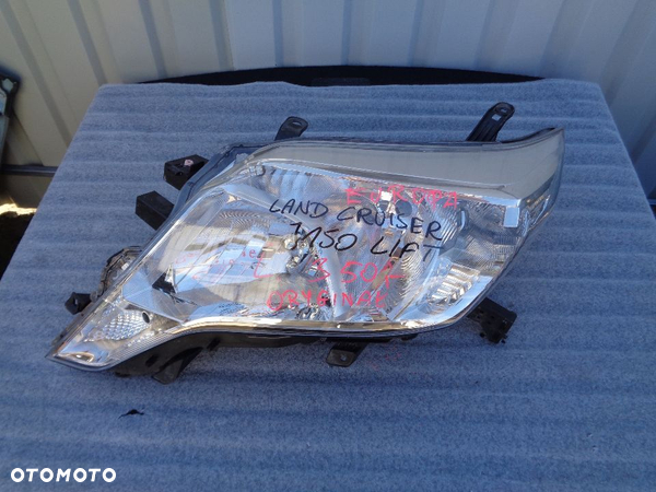 TOYOTA LAND CRUISER J150 LIFT LAMPA LEWY PRZÓD EUROPA