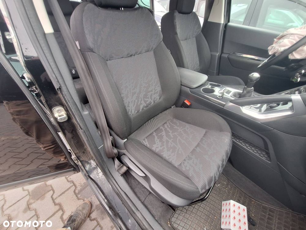FOTELE KOMPLET LEWY PRAWY KANAPA TYŁ + BOCZKI PEUGEOT 3008 I - 5