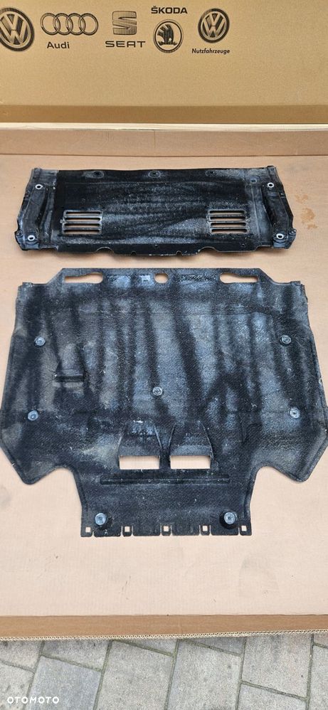 audi rs7 c7 4g lift osłona pod silnik skrzynie 4g0863821l 4g0863822c - 2