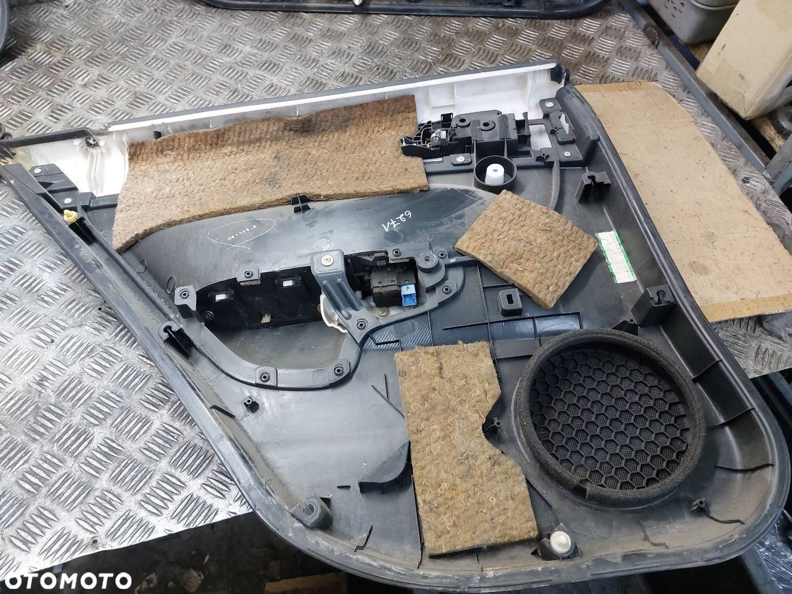 BOCZEK BOCZKI DRZWI KOMPLET HONDA ACCORD VII SEDAN CZARNA SKÓRA - 12
