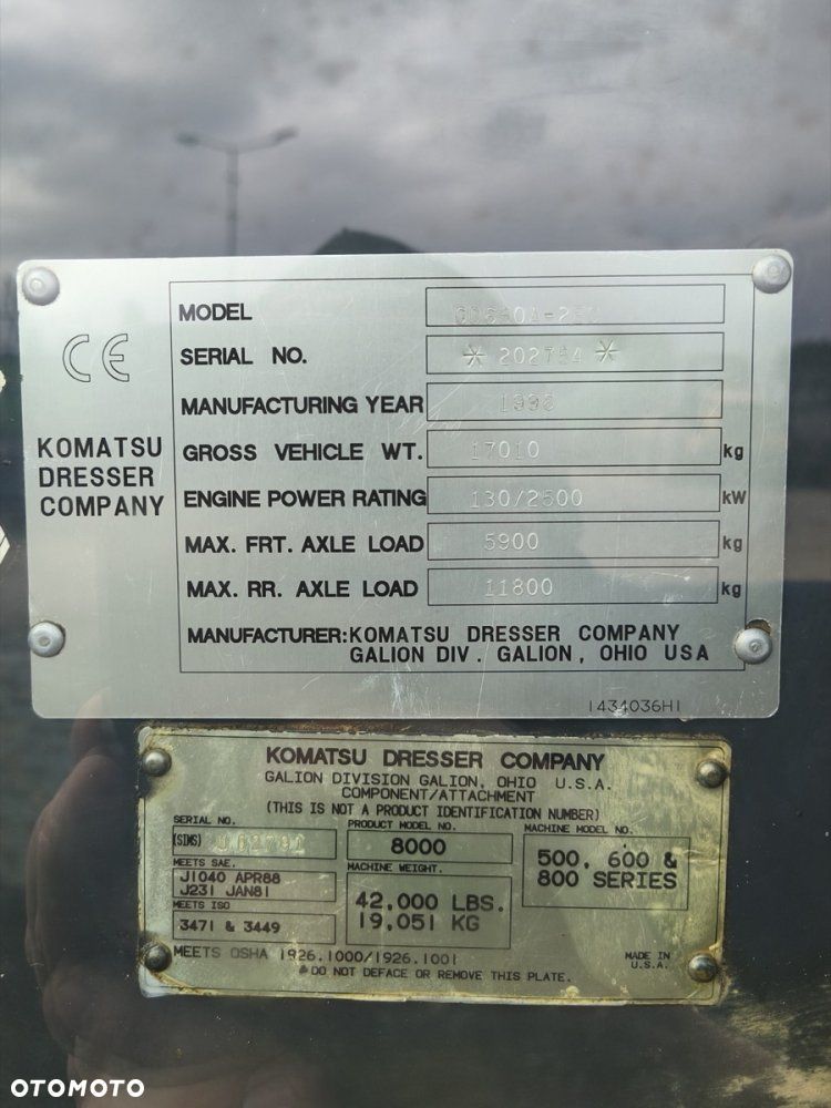 Komatsu GD650A-2EC - 9