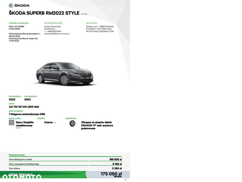 Skoda Superb 2.0 TDI SCR Style DSG - 11