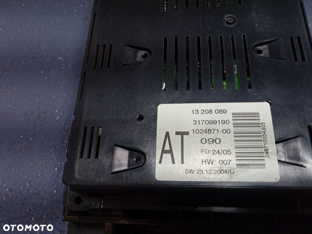 OPEL ASTRA H RADIO WYŚWIETLACZ KOMPLET 13251048 13208089 - 5