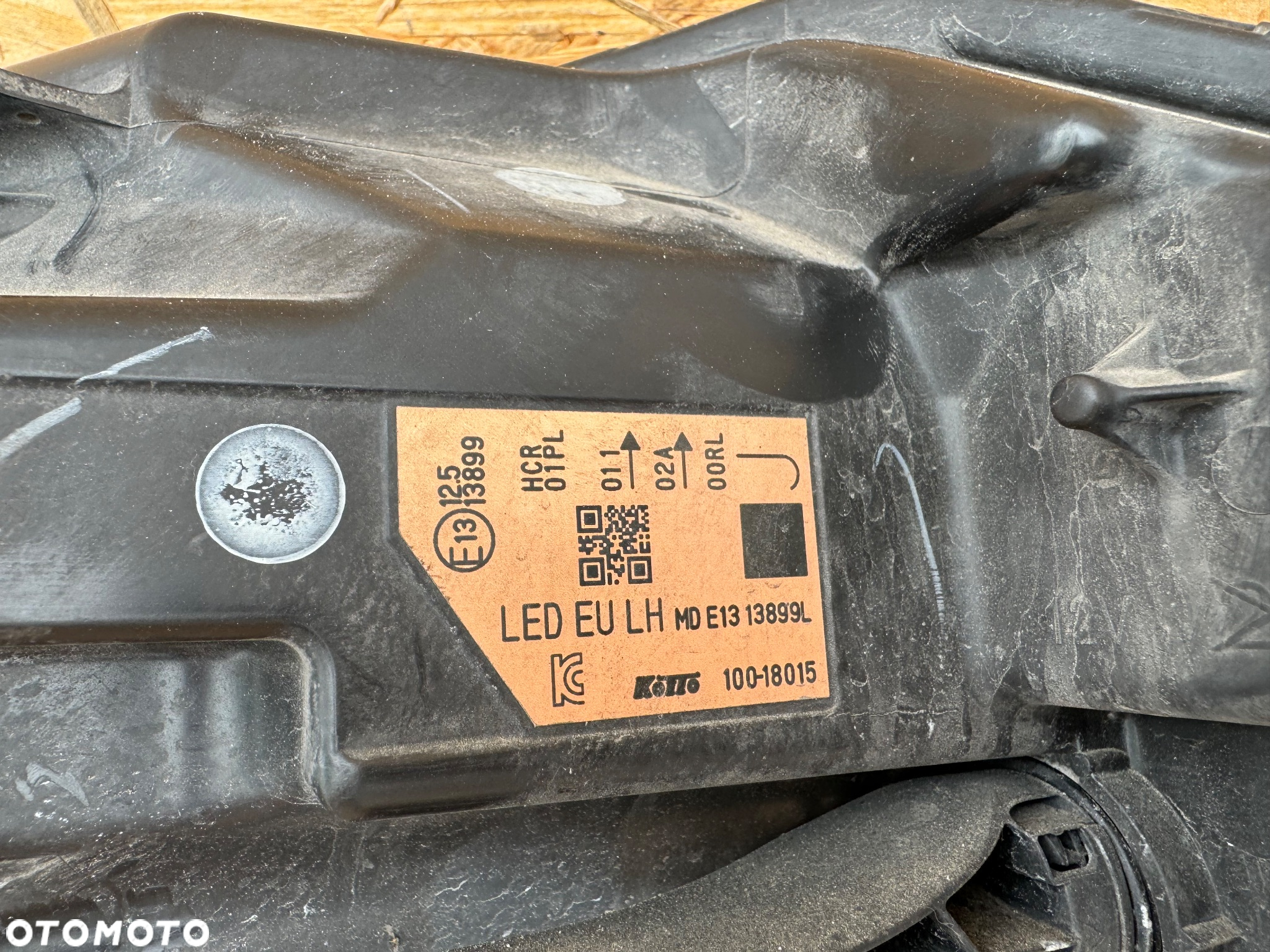 LAMPA REFLEKTOR PRZÓD PRZEDNIA LEWA LH NISSAN QASHQAI J11 II 2 13-17 SOCZEWKA+LED 100-13899L MD-E13-13899L ORYGINAŁ - 7