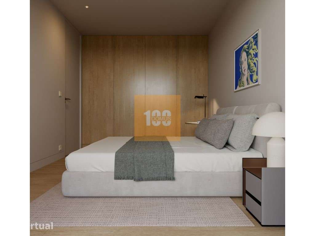 T1 novo com terraço e jardim - Foz - Grande imagem: 3/32