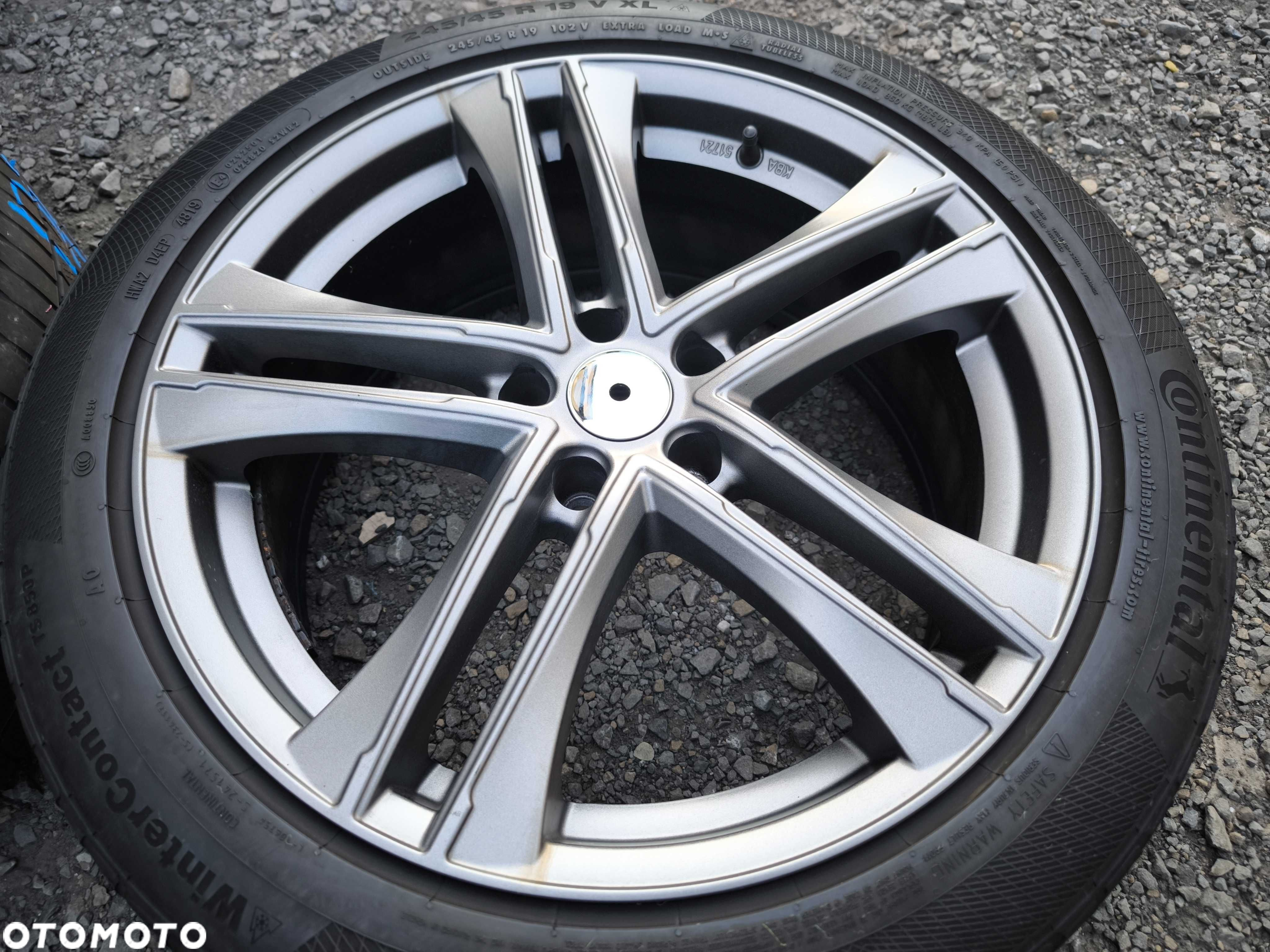 Koła 19 cali 5x112 ET35 opony 245/45 Audi BMW VW Skoda Mercedes - 4