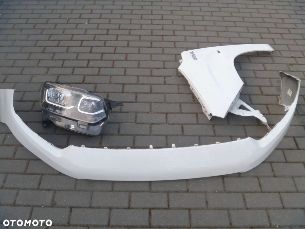 PEUGEOT RIFTER CITROEN BERLINGO IV ZDERZAK PRZEDNI GÓRA ŁADNY - 11
