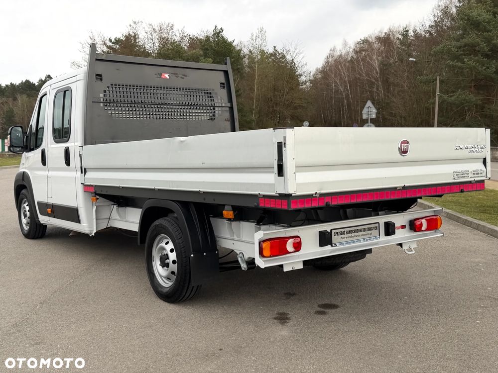 Fiat Ducato Doka 7 osób / Brygadowy / Paka 3.3m / Wzmacniany Maxi Koła 16" / Silnik Iveco 2.3 140km  / Ledy / Bogate wyposażenie / Zadbany jak nowy / 1 Właściciel / Salon PL / FV23% - 10
