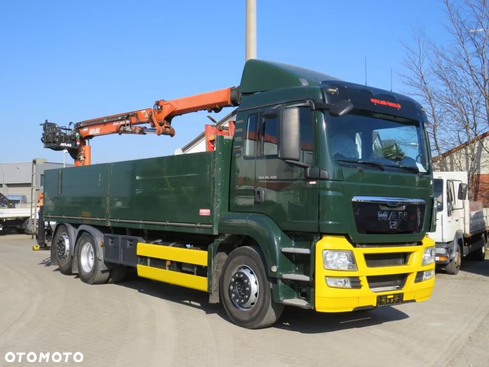 MAN TGS 26.400 6x2 HDS ATLAS 165.2 V + Sterowanie pilotem | EURO 5 - 2
