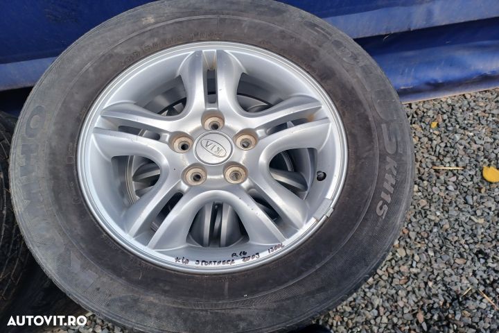 Jante aliaj cu anvelope 17 - set 235/60 R16 Kia Sportage 2  [din 2004 pana  2008] seria Crossover 2 - 1