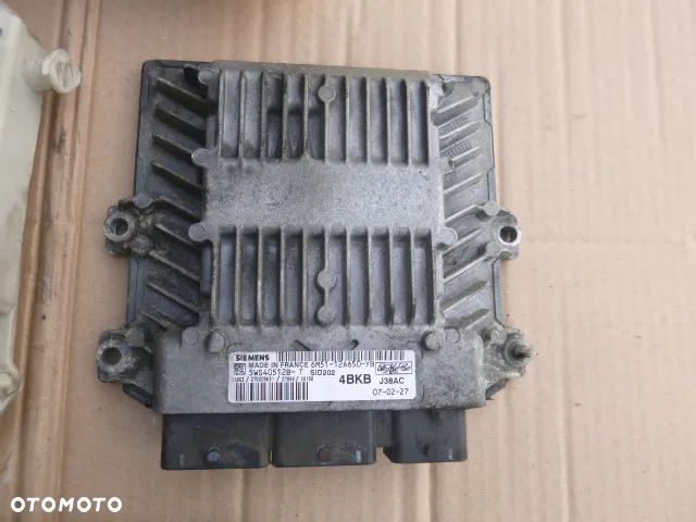 ZESTAW STARTOWY KOMPUTER STACYJKA IMMOBILIZER FORD FOCUS MK2 1.8 TDCI - 9
