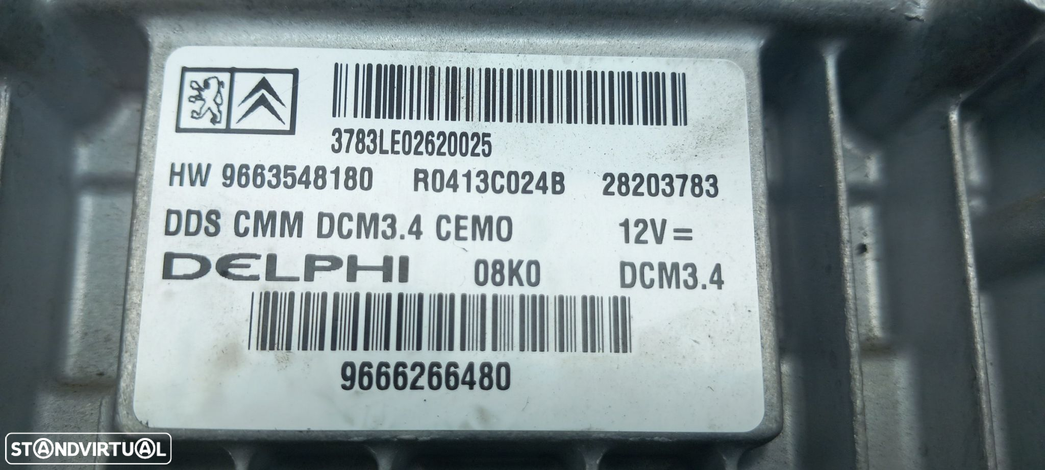 Centralina motor / ECU PEUGEOT 308 CC - 4