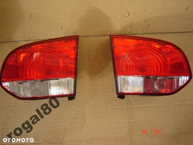 VW GOLF VI 6 LAMPY TYŁ ORYGINAŁ JAK NOWE - 1