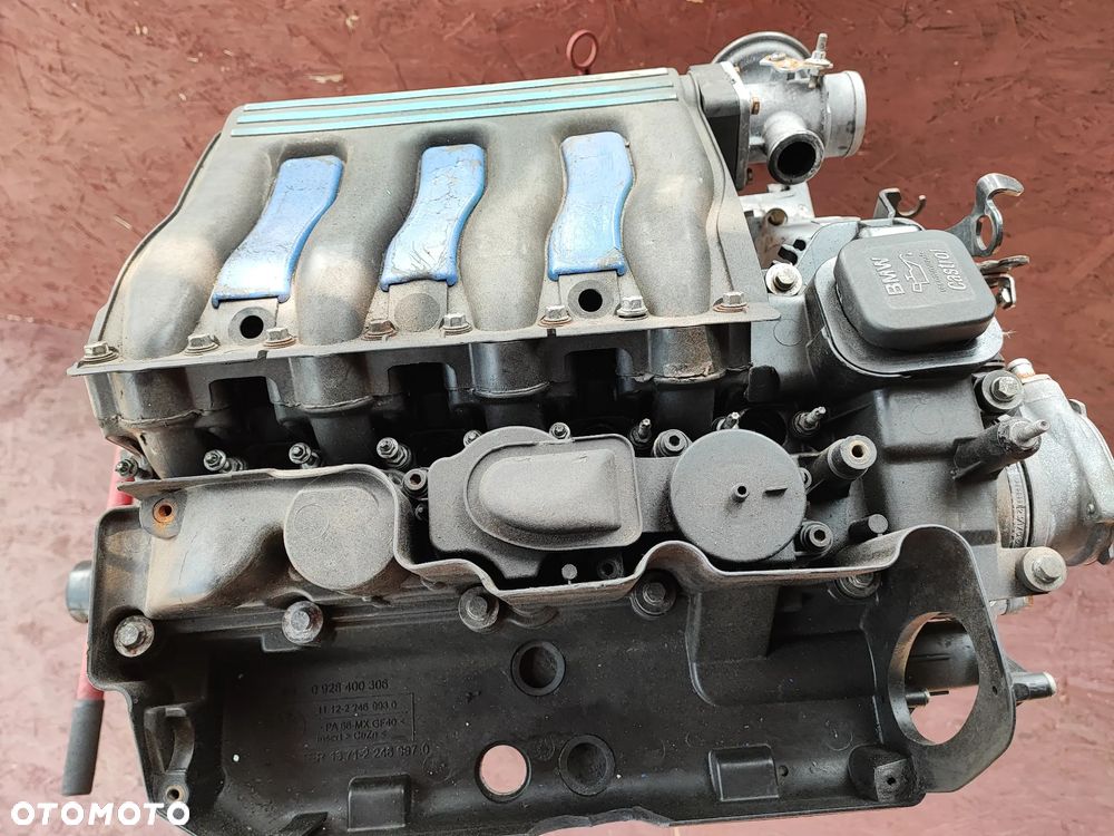 BMW E46 ORYGINALNY SŁUPEK SILNIKA M47D18 ( 136KM ) O KODZIE SILNIKA 204D1 O NR.  11 00 2 247 512 / 11 00 2 247 513 OEM W BARDZO DOBRYM STANIE SPRAWNY W 100%, PRZEBIEG 230 TYŚ - 23