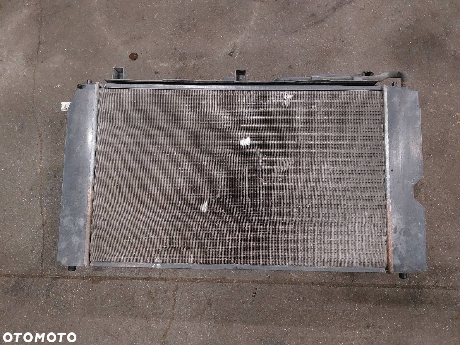 CHŁODNICE KOMPLET + WENTYLATOR TOYOTA COROLLA E12 2.0 D4D 122750-7356 - 7