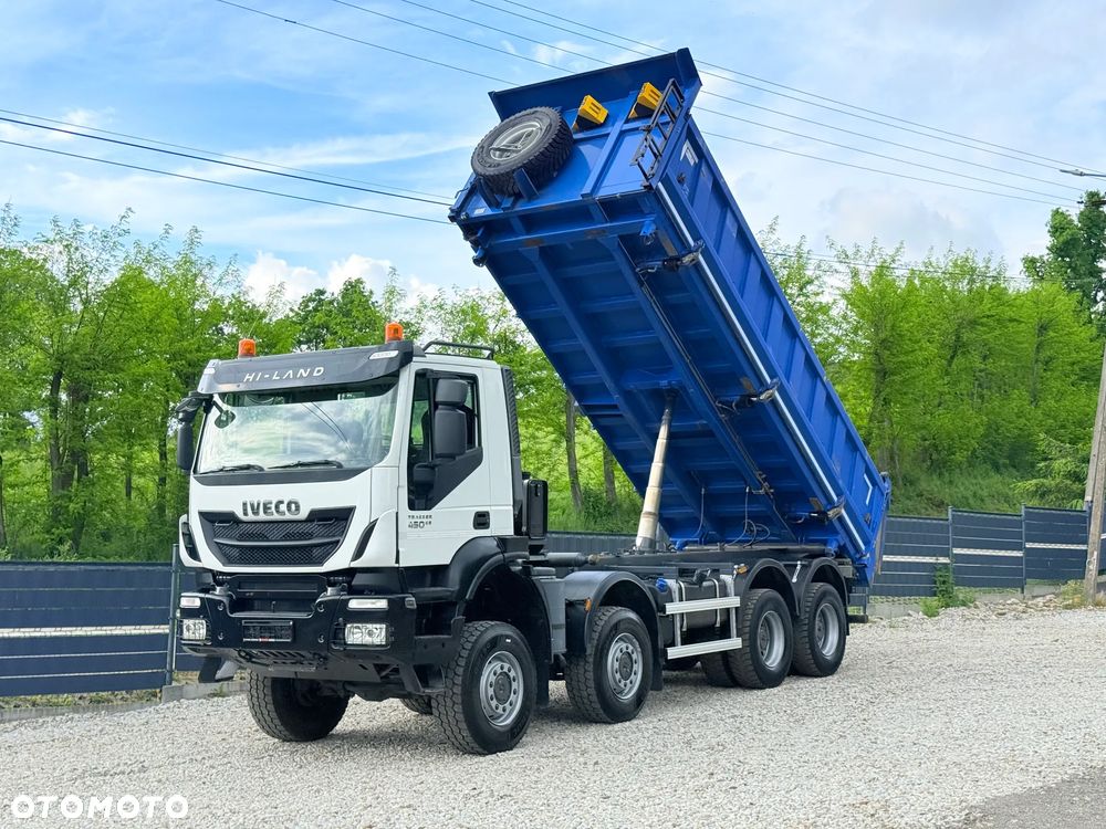 Iveco * Iveco 8x8 Tracker 450 E6 * Kiper Wywrotka x3 Bordmatic * 8x8 * - 26