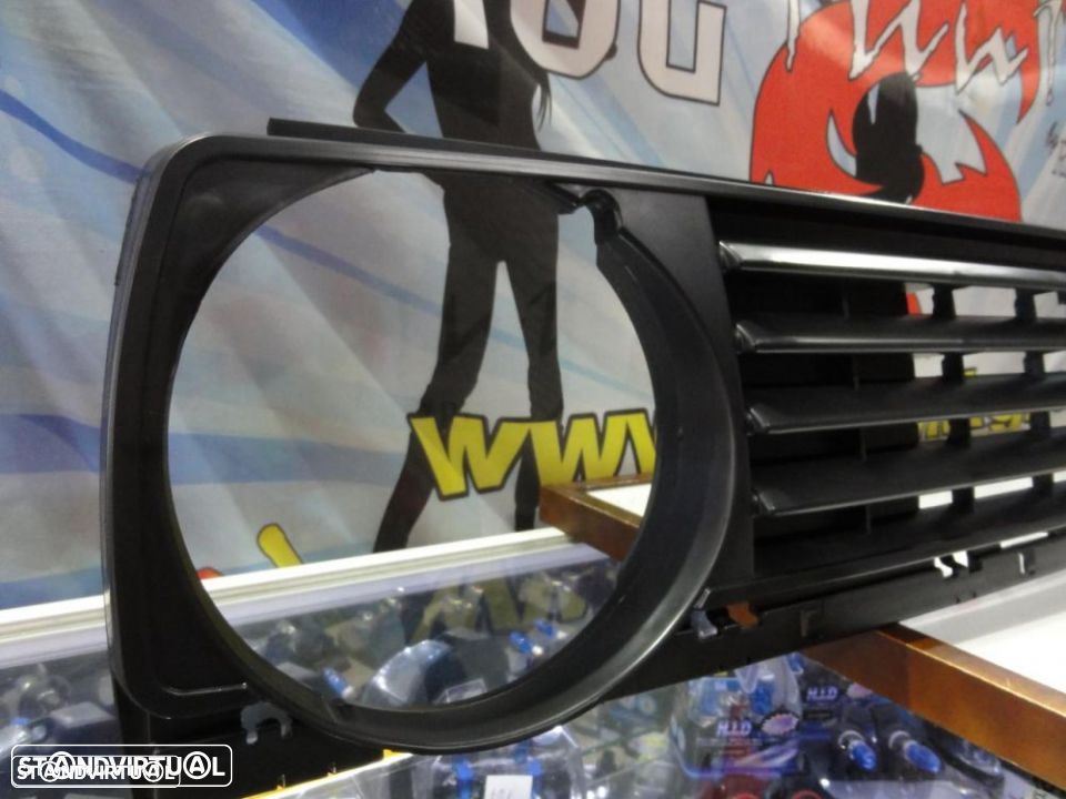 Grelha frontal VW Golf 2 / II sem símbolo em plástico ABS C/ 2anos de Garantia - 5