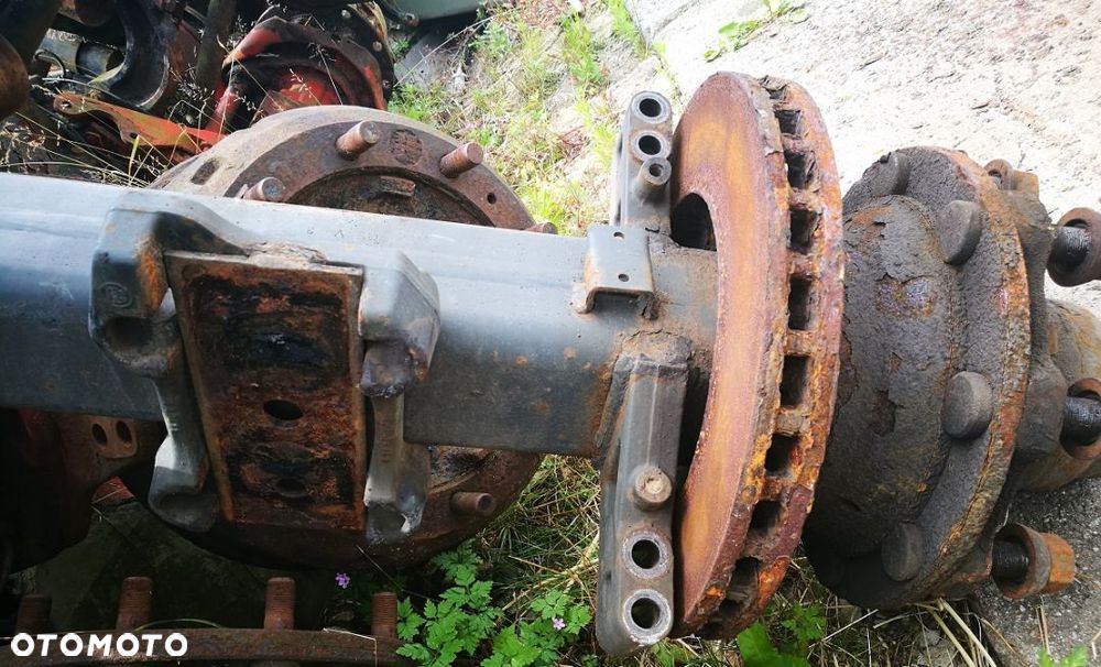 OŚ BPW SKHSF 9008 ECO PLUS TARCZA PIASTA RURA  ZACISK HAMULCOWY CZĘŚCI - 3