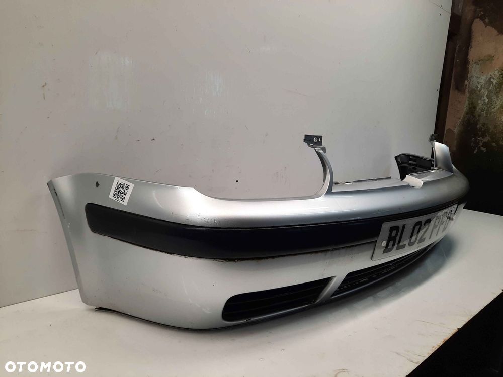 ^ ZDERZAK PRZÓD PRZEDNI DO VOLKSWAGEN VW GOLF IV 4 LA7W SREBRNY - 4