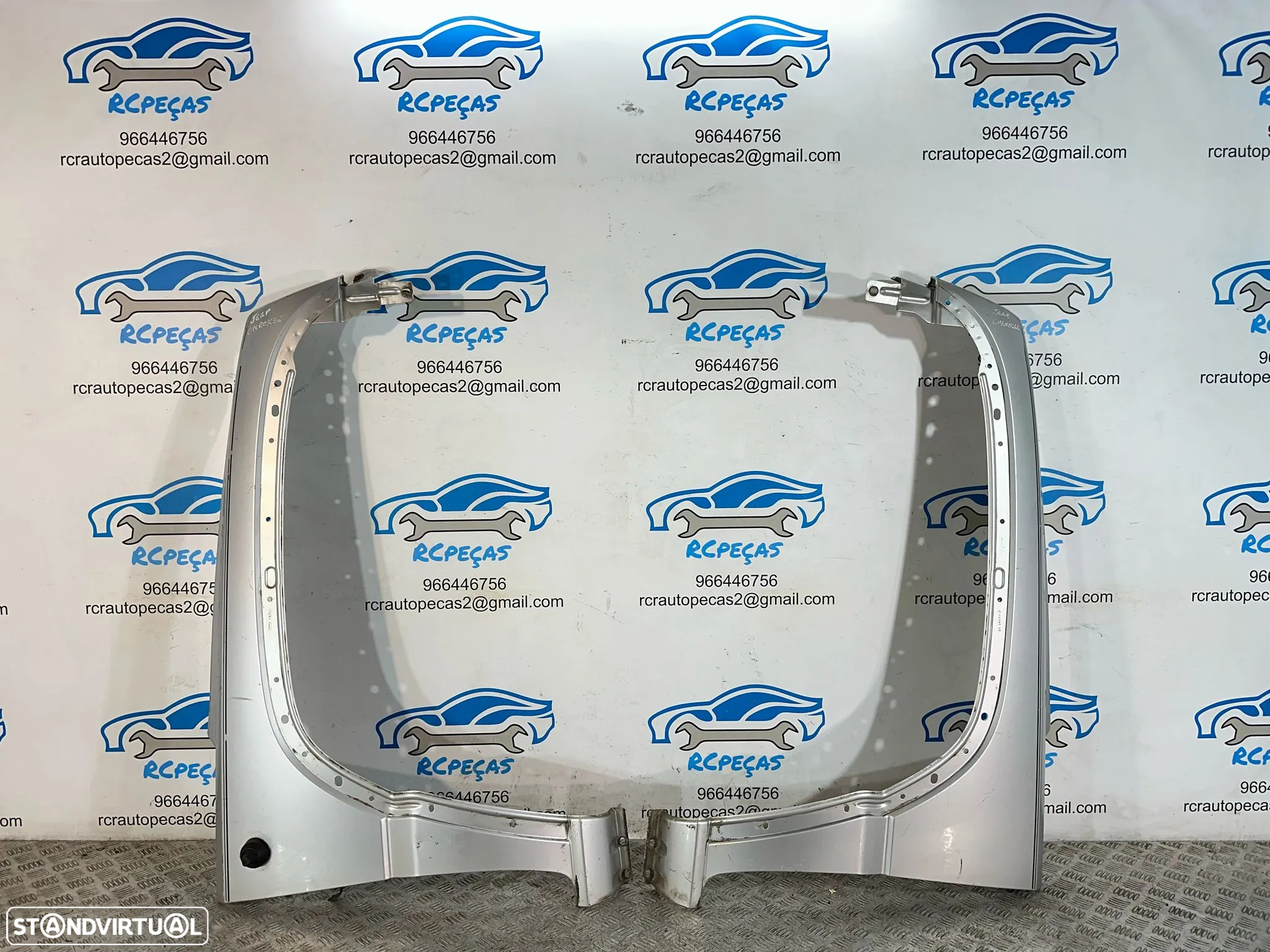 .Conjunto Guardalamas Frente Frontal Esquerdo Direito Original Jeep Cherokee KJ 2002 - 2007 - 3