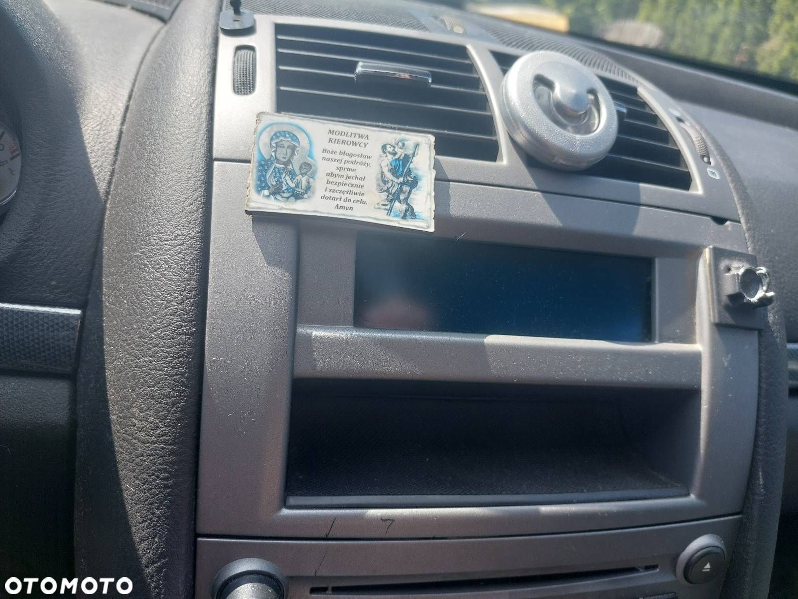ZEGAREK WYŚWIETLACZ + RAMKA PEUGEOT 407 I - 1