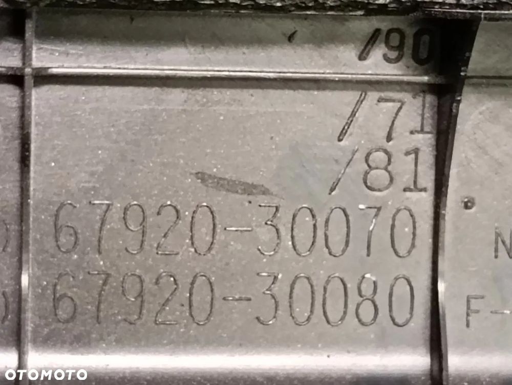 LEXUS GS 12-18r Listwa Poszycie Progu Przód Tył Prawy Lewy - 9