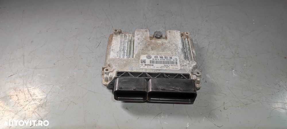 ECU volkswagen vw passat B6 break 1.9 BLS cod 03G906021RQ - 3