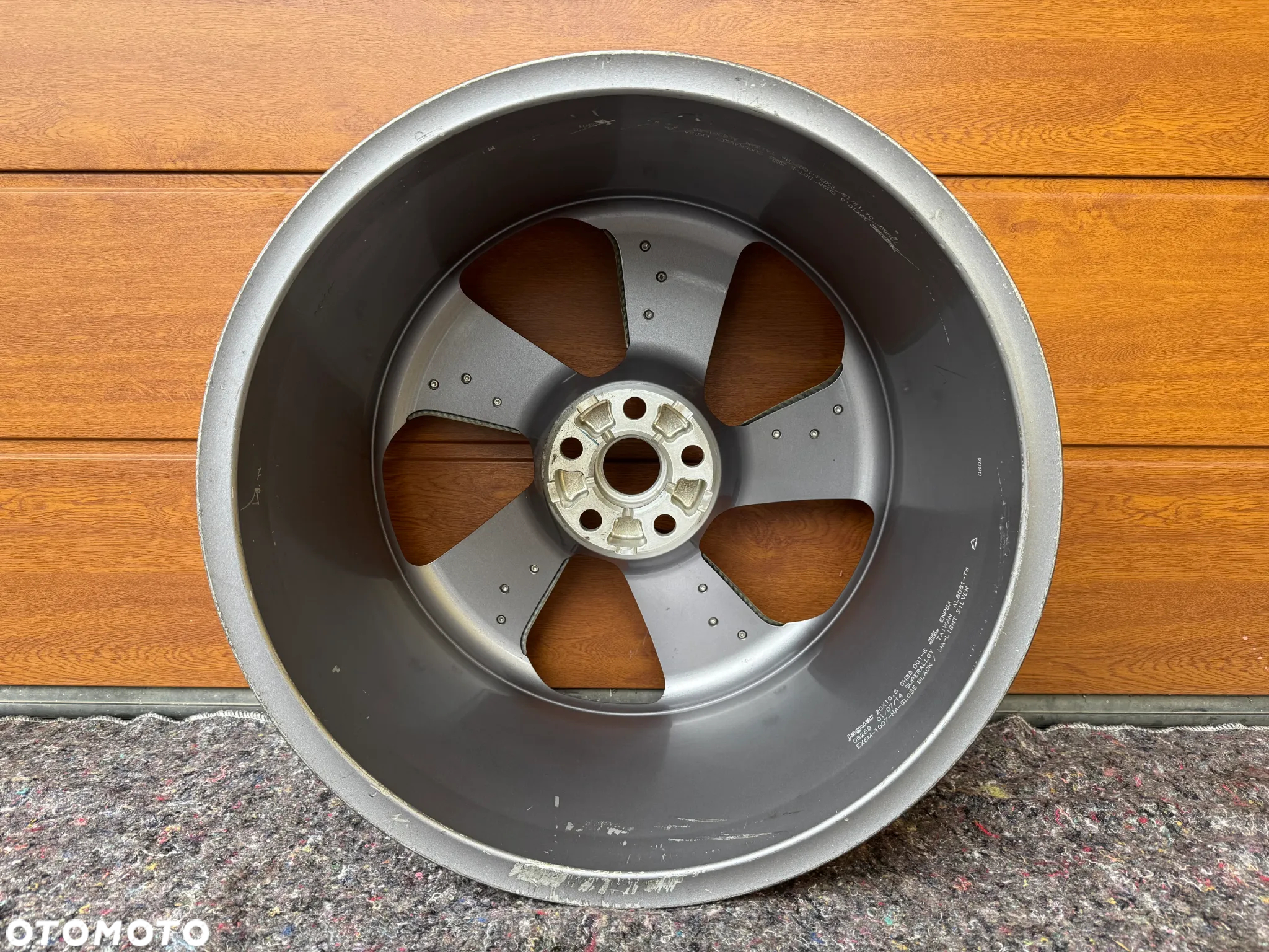 Felga Aluminiowa JAGUAR OE F-TYPE TYŁ 10.5J 20" ET38 5x108 EX5M-1007-HA - 8