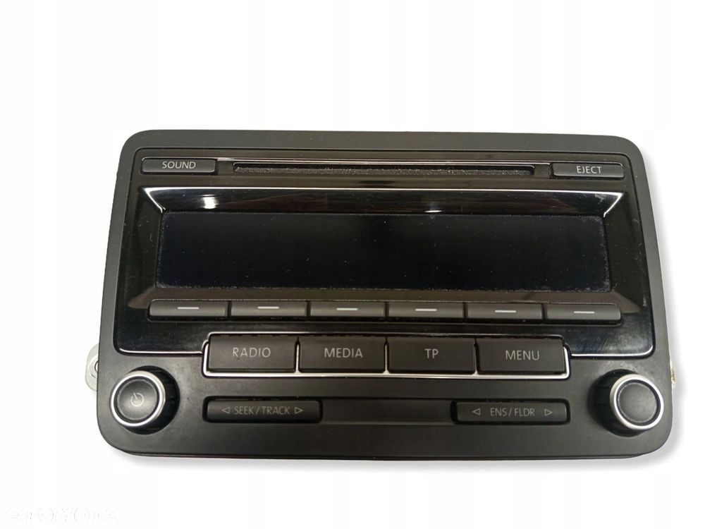 Radio Radioodtwarzacz VW Volkswagen PASSAT B7 Caddy Jetta Golf 1K0035186AQ - 2