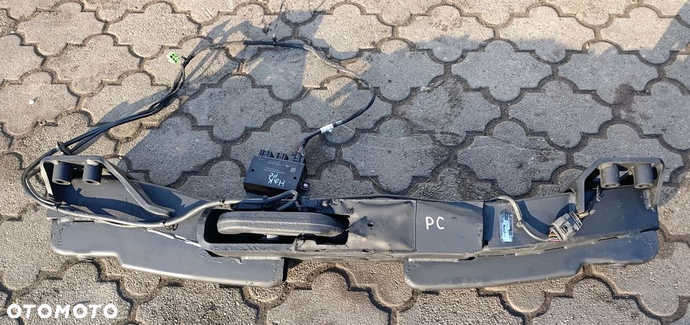 Cayenne I hak holowniczy elektrycznie rozkładany moduł oryginał Porsche 7L5 803921 AA, 7L0 907 383 M - 2