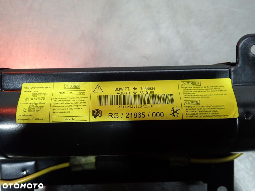 PODUSZKA PASAŻERA MINI ONE D - 6