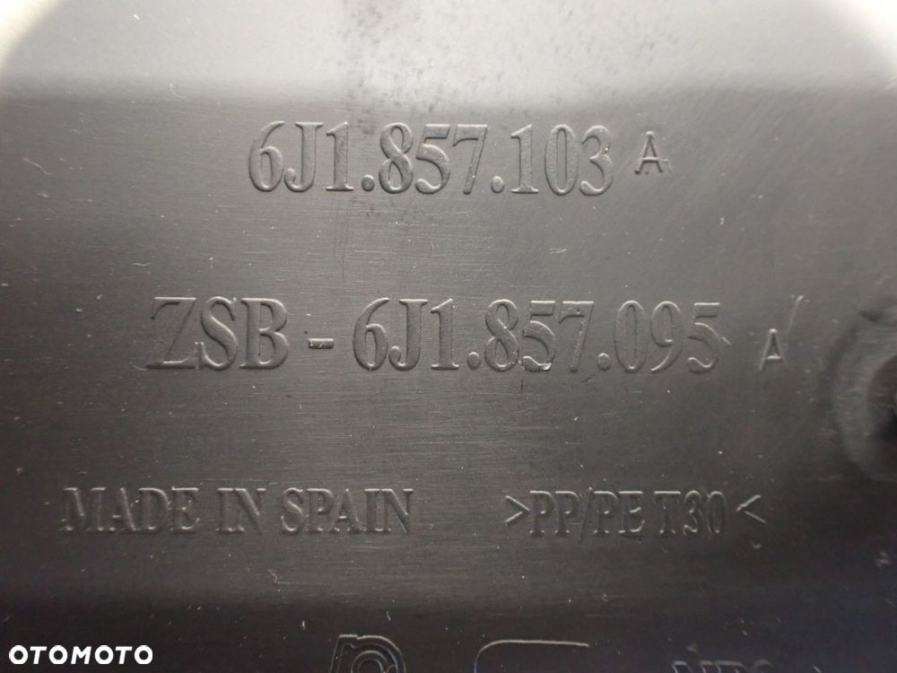 SCHOWEK PASAŻERA SEAT IBIZA IV   6J1857095A - 5