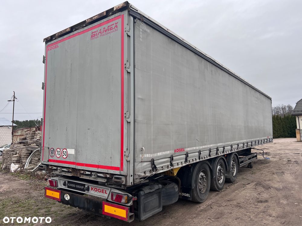 Kögel FIRANKA MULDA / OCZKA CELNE / PODNOSZONA OŚ / 2012 ROK !! - 3