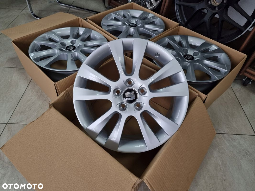 Alufelgi Felgi 17 Cali Seat Alhambra Tarraco Skoda Kodiaq Superb Audi - 2
