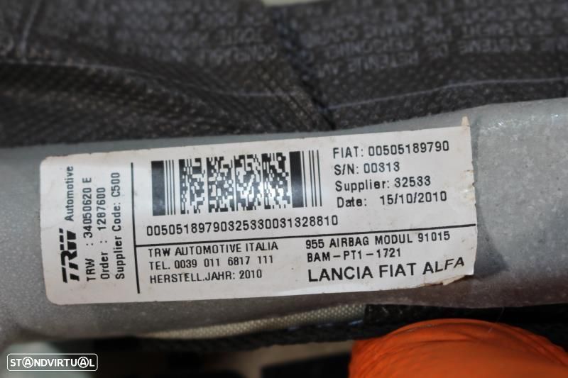 Airbags De Cortina Alfa Romeo Mito (955_)  00505189790 / 34050620 / 00 - 6