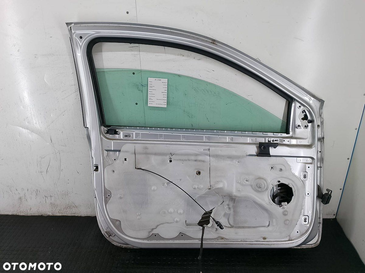 DRZWI PRZÓD LEWY  RENAULT CLIO III TED69 HATCHBACK - 4