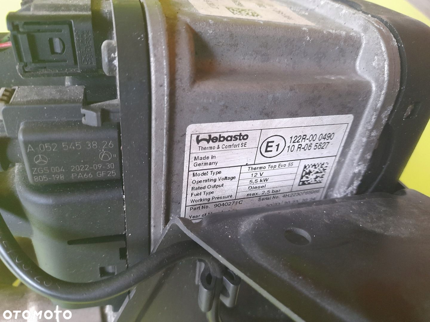 WEBASTO TOP EVO 55 A9108308201 MERCEDES SPRINTER 907 23R - 5