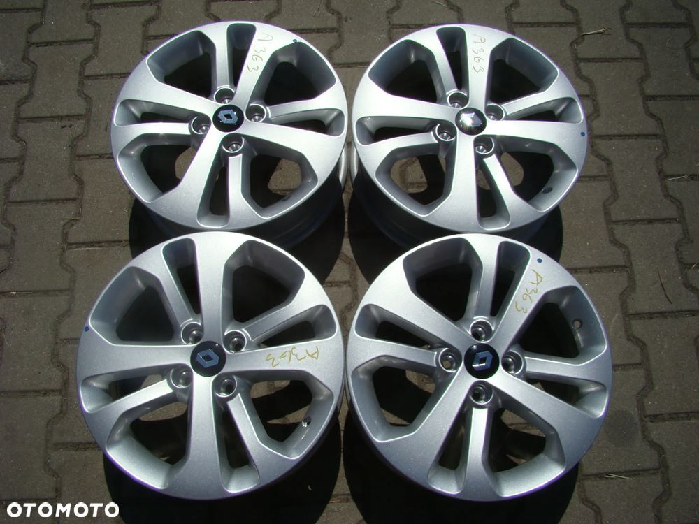 a363 4x100 6Jx16 Renault Clio Captur Kangoo Modus Twingo Zoe niemontowane - 1