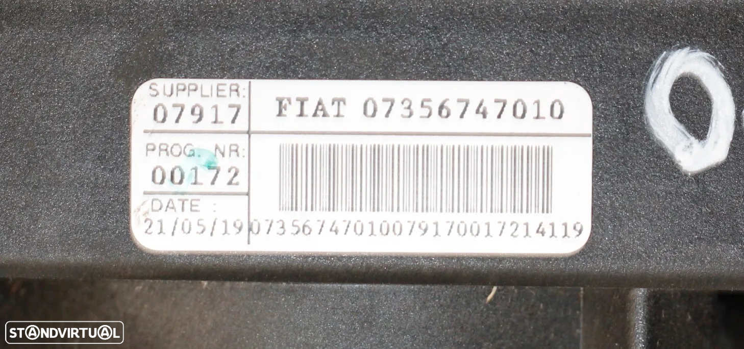 FITA DE AIRBAG C/COMUTADORES FIAT 500 - 5