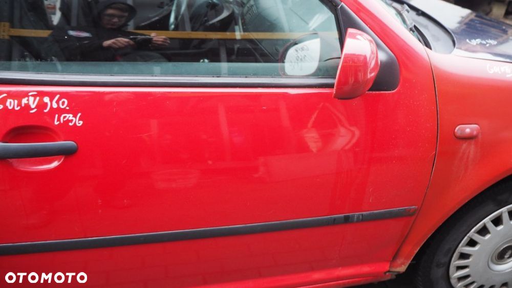 Drzwi Prawe Przednie Prawy Przód VW Golf IV HB LP3G - 3