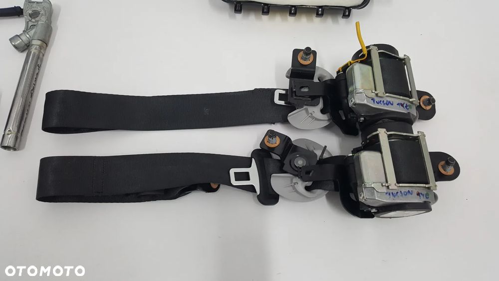 HYUNDAI TUCSON DESKA ROZDZIELCZA KONSOLA KOKPIT PULPIT PODUSZKI AIRBAG AIR BAG PASY KIT SET - 7