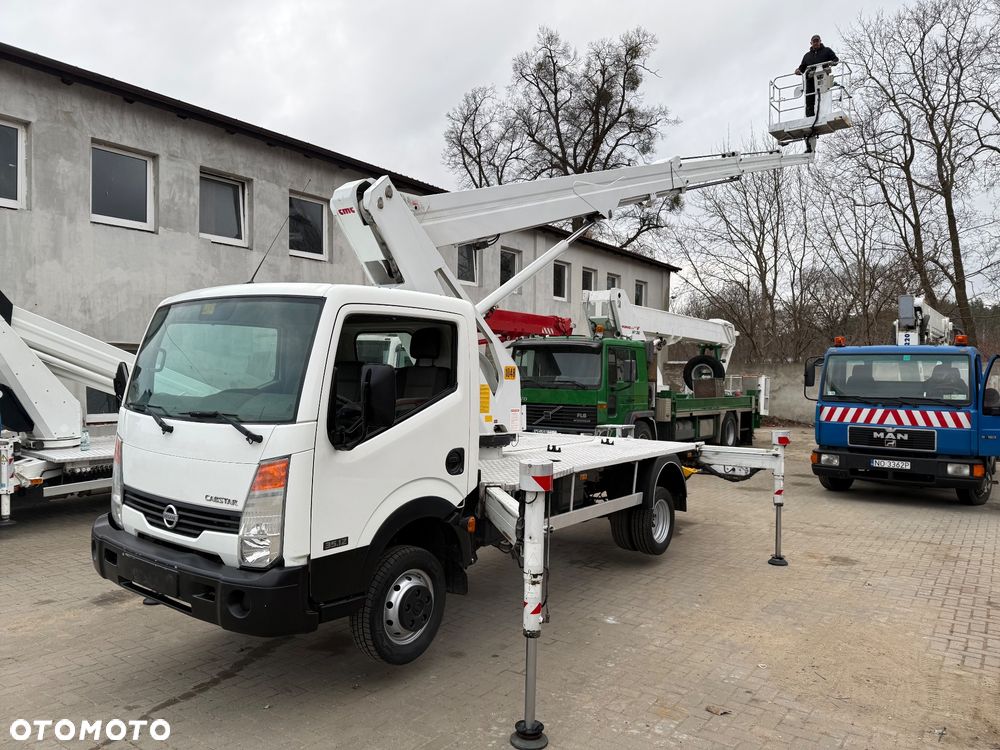 Nissan Podnośnik Koszowy Zwyżka Cmc 250 25 metrów 15 w Bok UDT ! Jak multitel gsr Ruthmann wumag - 18