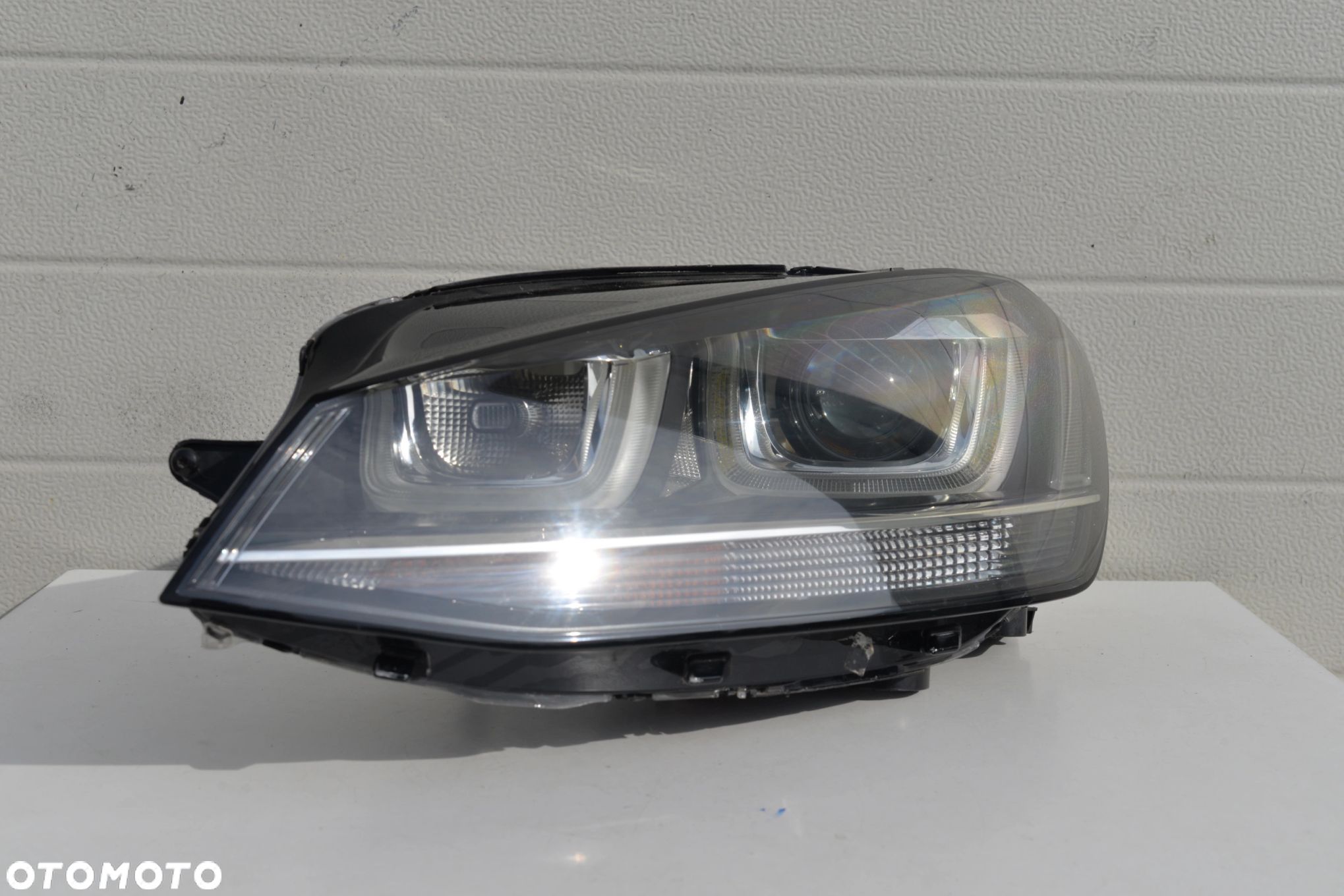 VW GOLF 7 VII 2013-2016 LAMPA REFLEKTOR PRZEDNI BI-XENON 11-PIN 5G1941751 - 1