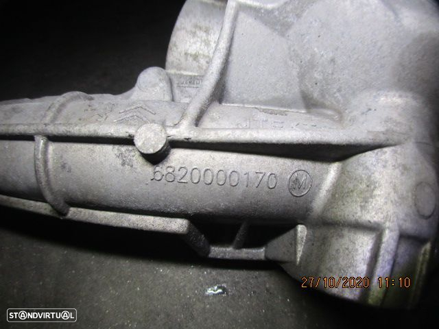 Caixa Direcao 6820000170  PEUGEOT 207 2010 1.4 Hdi - 2