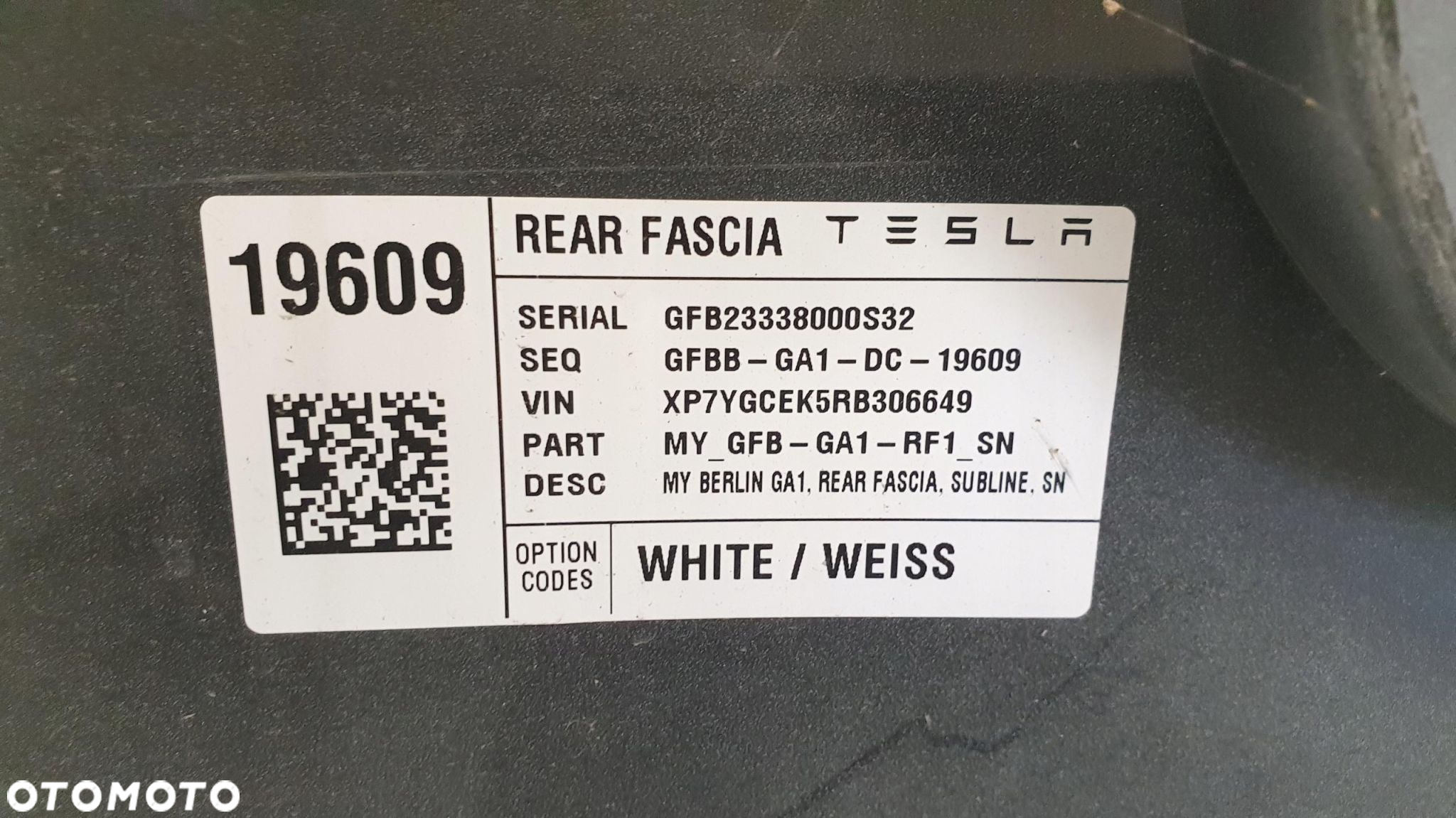 Tesla Model Y Zderzak tył tylny - 7