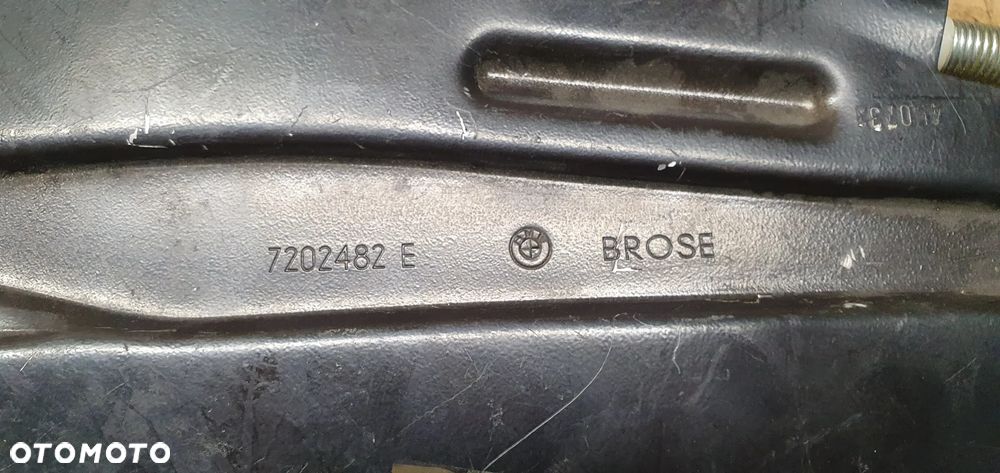 Mechanizm podnośnik szyby prawy tył BMW 7 E65 7202482E - 4