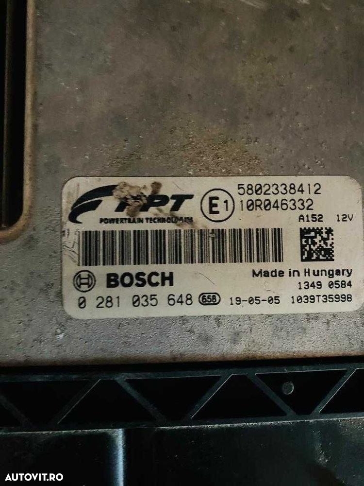 Ecu Calculator motor Iveco Daily 0281035648 5802338412 - 1