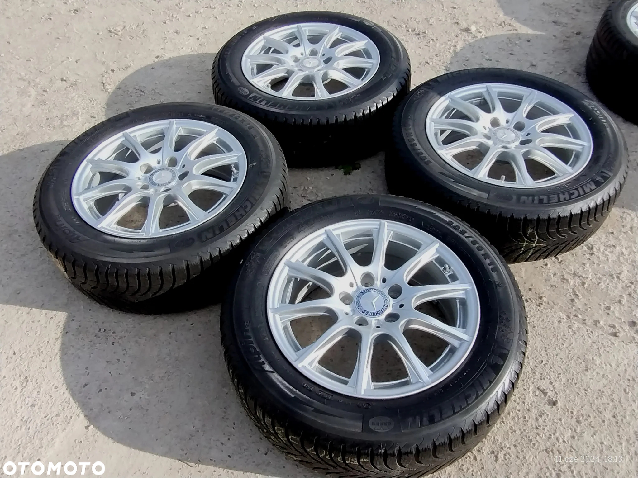 5x112 Alufelgi Felgi Aluminiowe 16 Koła Zimowe Zima Mercedes A Klasa W176  W177 A177 W169 CLA A117 W117 B Klasa W246 W247 W245 VITO V-KLASA C Klasa W204 W205 Legnica Alu-Rad 205/60 6mm - 3