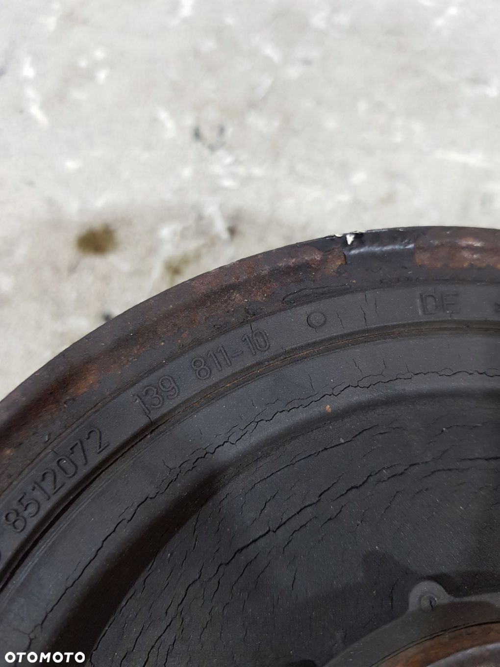 KOŁO PASOWE WAŁU 8512072 BMW E90 E91 F10 F15 F20 F30 2.0D N47D20C - 8