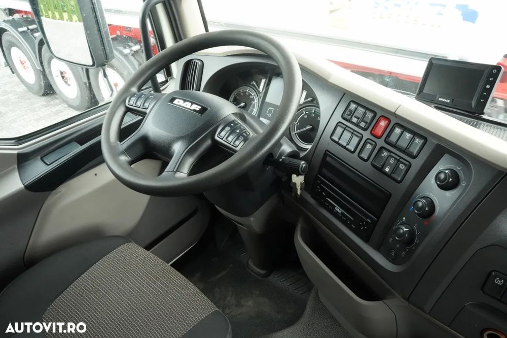 DAF LF 260 / 4X2 / LIVRARE - 7.30 + HDS HYVA HC 153 / RADIOCOMANDĂ / ROTATOR / AUTOMATĂ / EURO 6 - 31